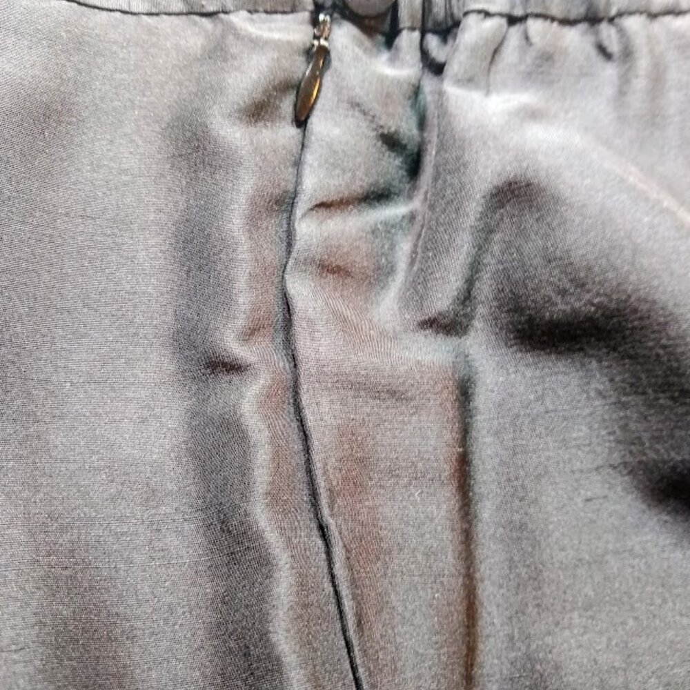 French Laundry  M   black silk ankle pants - Picture 13 of 14